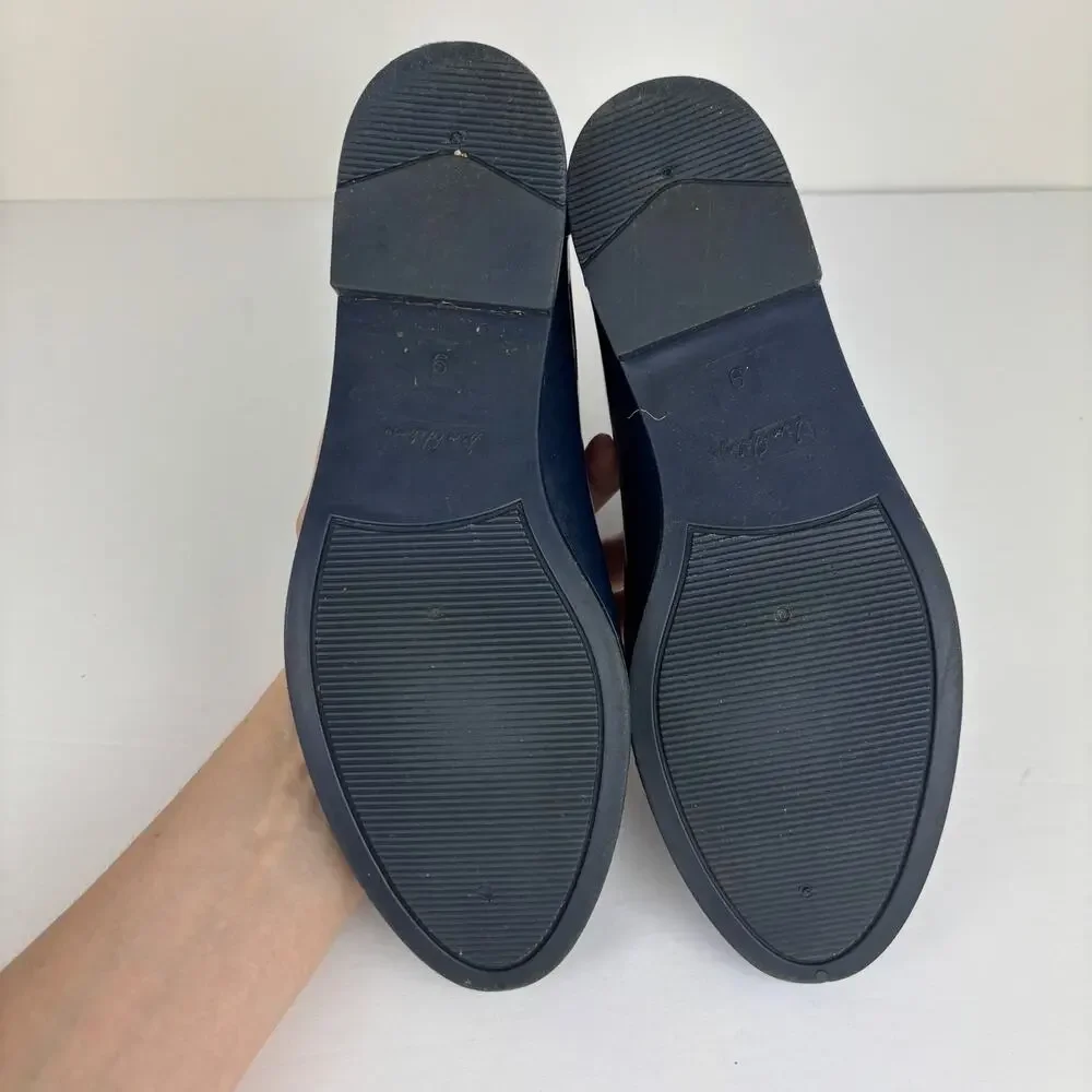 Sam Edelman Navy Blue Tinsley Rain Boots Chelsea 9